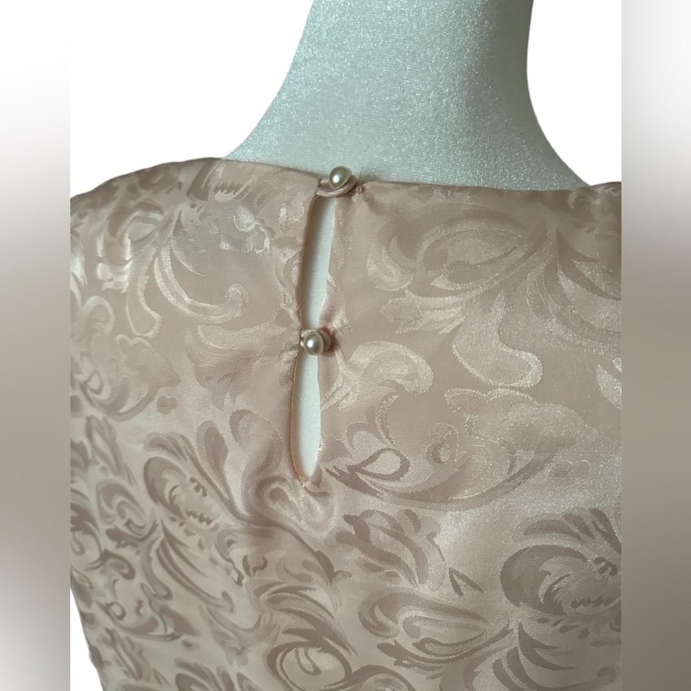 Vintage Lizzy & Johnny Tiered Lace Trim Dress - Picture 5 of 9